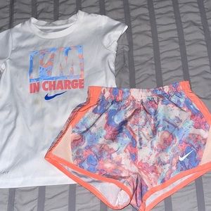Girls Nike Short Set